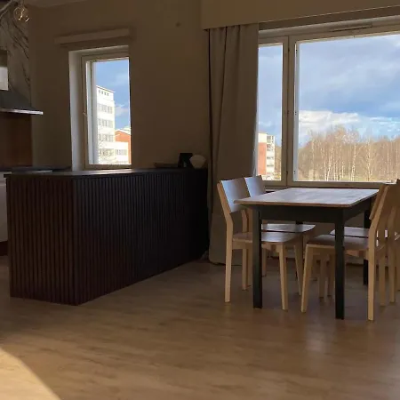 아파트 Spacious 4-room Apartment,kitchen, Sauna In The Center, 7 Km To Himos Jämsä
