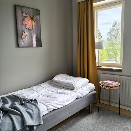 Spacious 4-room Apartment,kitchen, Sauna In The Center, 7 Km To Himos *